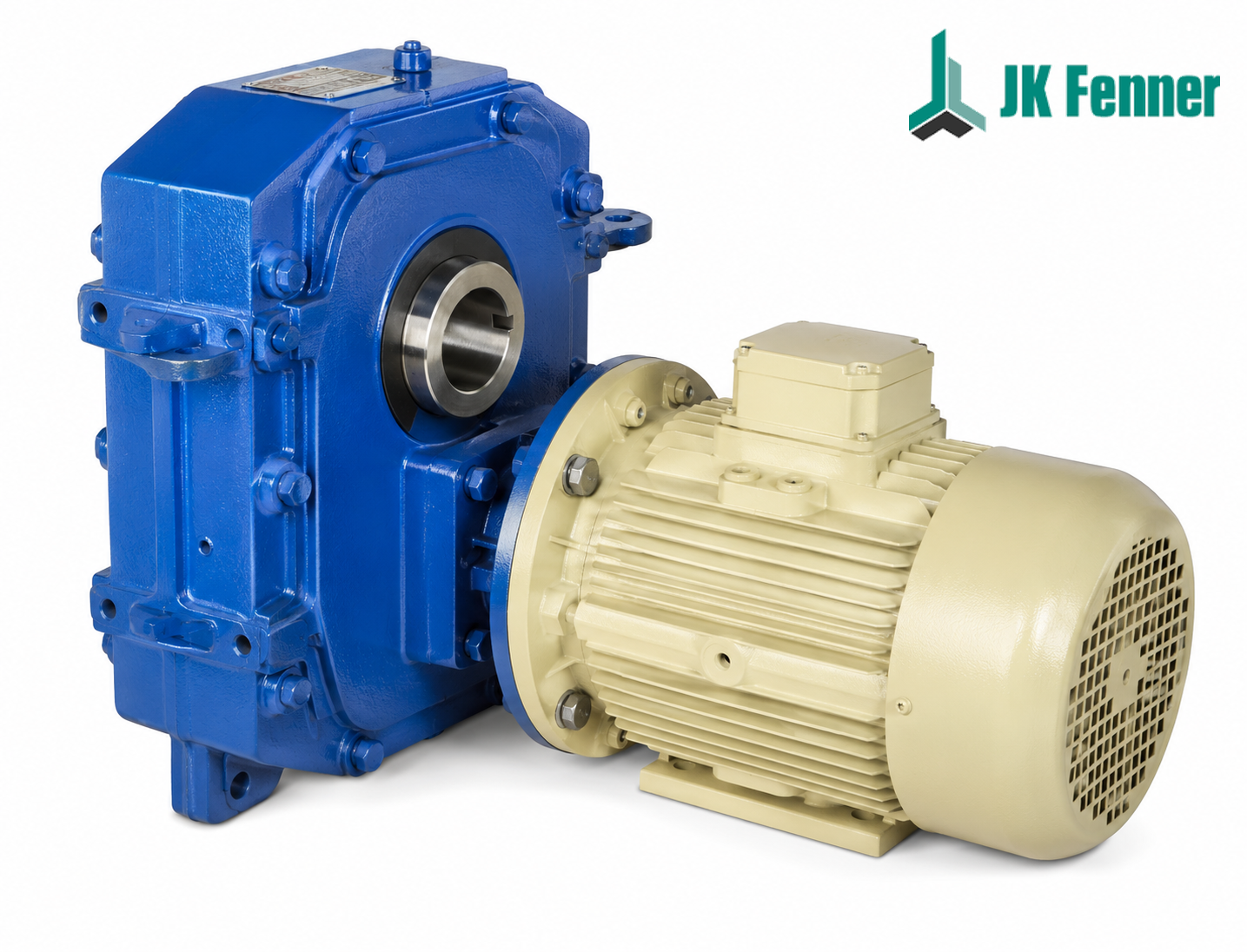jk fenner parallel helical geared motor